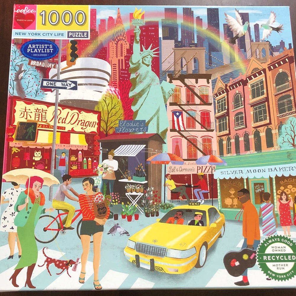 New York City Life 1000 Piece Puzzle